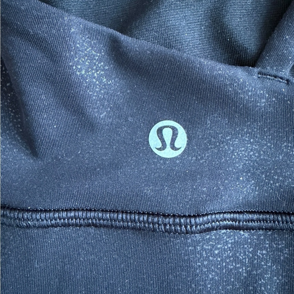 Lululemon SoulCycle Energy Bra Shine β Strappy Black Sports Bra β Sz 8 - Picture 5 of 6